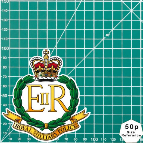 Royal Military Police Waterproof Vinyl Stickers old style - FREE SHIPPING redplume