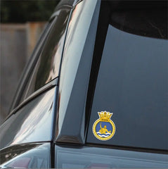 Royal Navy HMS Ocean Waterproof Vinyl Sticker - Multiple Sizes redplume