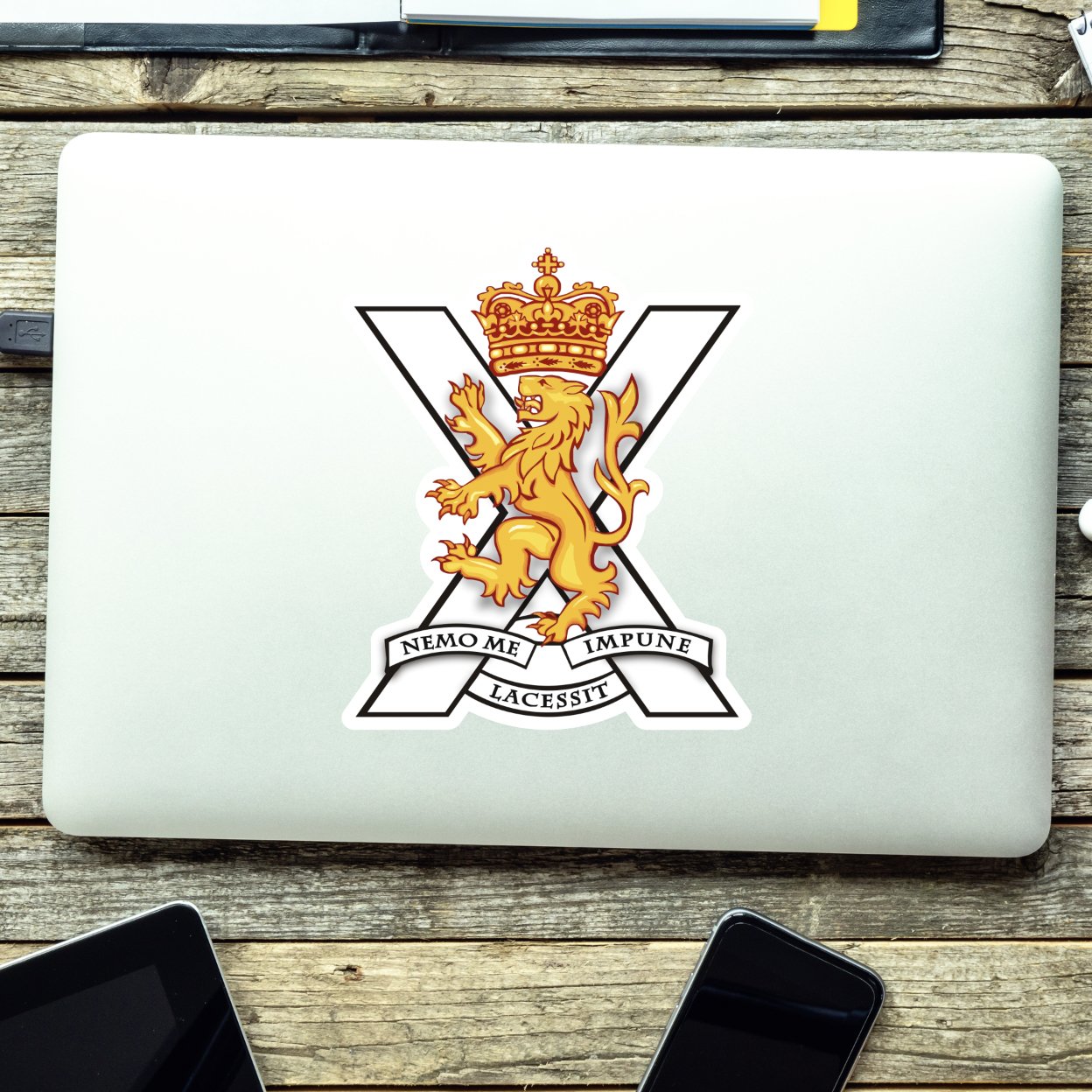 Royal Regiment of Scotland Waterproof Vinyl Stickers - Official MoD Reseller redplume