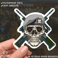 Royal Scots Dragoon Guards High-Quality Vinyl Sticker - 100mmF REE SHIPPING redplume