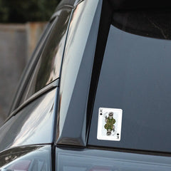Royal Scots Dragoon Guards King of Spades Waterproof Vinyl Sticker/Decal 10cm redplume