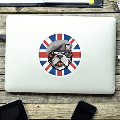 Royal Scots Dragoon Guards RSDG British Bulldog Decal - 10cm Vinyl Sticker redplume