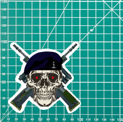 Royal Signals High-Quality Vinyl Sticker - 100mm redplume