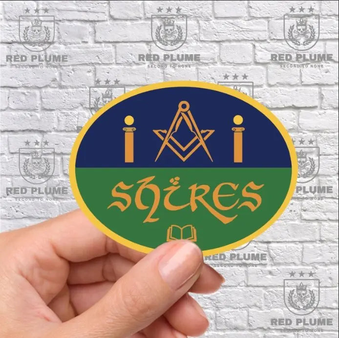 Shires WSMBA Vinyl Stickers/Decals redplume