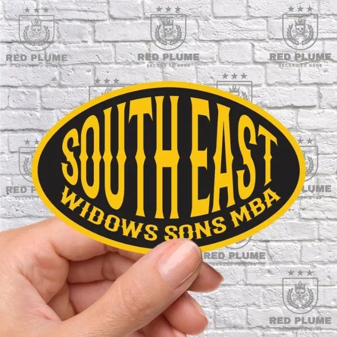 South East Oval Vinyl Stickers/Decals redplume