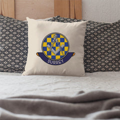 Surrey Freemasons Cushion Cover - Perfect Christmas Gift redplume