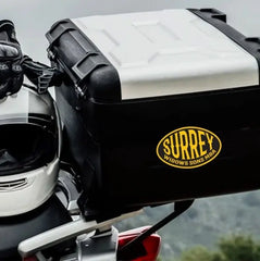 Surrey Oval Vinyl Stickers/Decals redplume