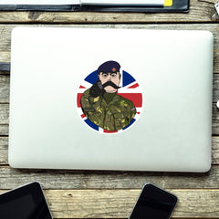 The Life Guards Vinyl Waterproof Sticker, Lord Kitchener Design FREE SHIPPING redplume