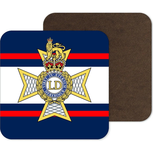 The Light Dragoons Coasters redplume
