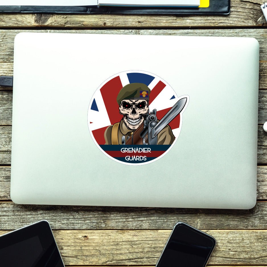 Vinyl Fix Bayonets Grenadier Guards Sticker redplume