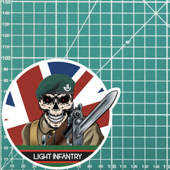 Vinyl Fix Bayonets Light Infantry Sticker redplume