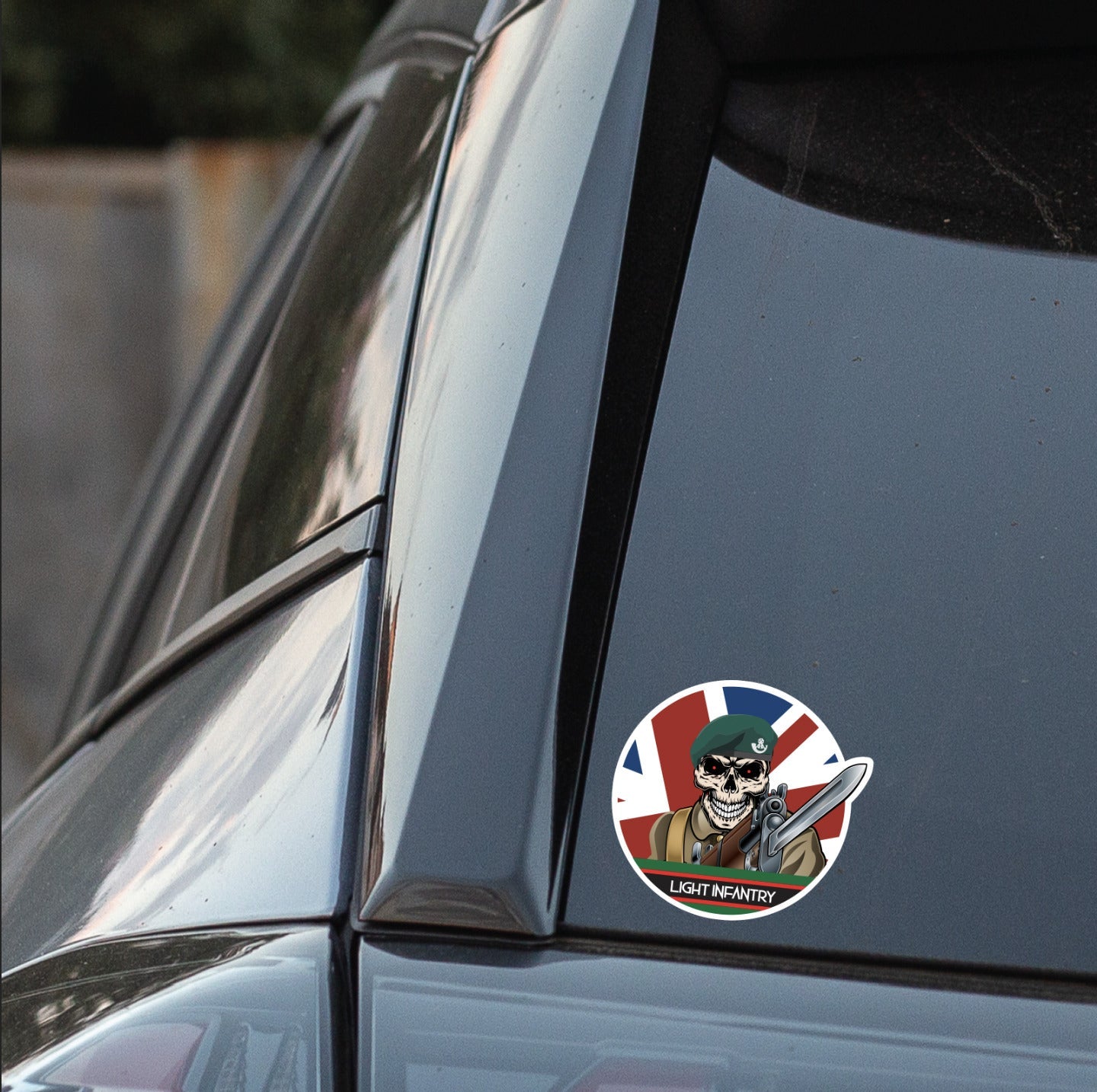 Vinyl Fix Bayonets Light Infantry Sticker redplume