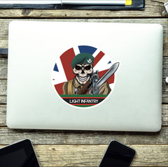Vinyl Fix Bayonets Light Infantry Sticker redplume
