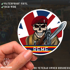 Vinyl Fix Bayonets REME Airborne Sticker redplume
