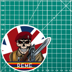 Vinyl Fix Bayonets REME Airborne Sticker redplume