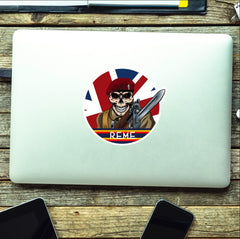 Vinyl Fix Bayonets REME Airborne Sticker redplume