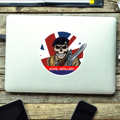 Vinyl Fix Bayonets Royal Artillery Sticker redplume