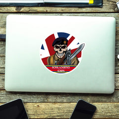 Vinyl Fix Bayonets Royal Logistics Corps Sticker redplume