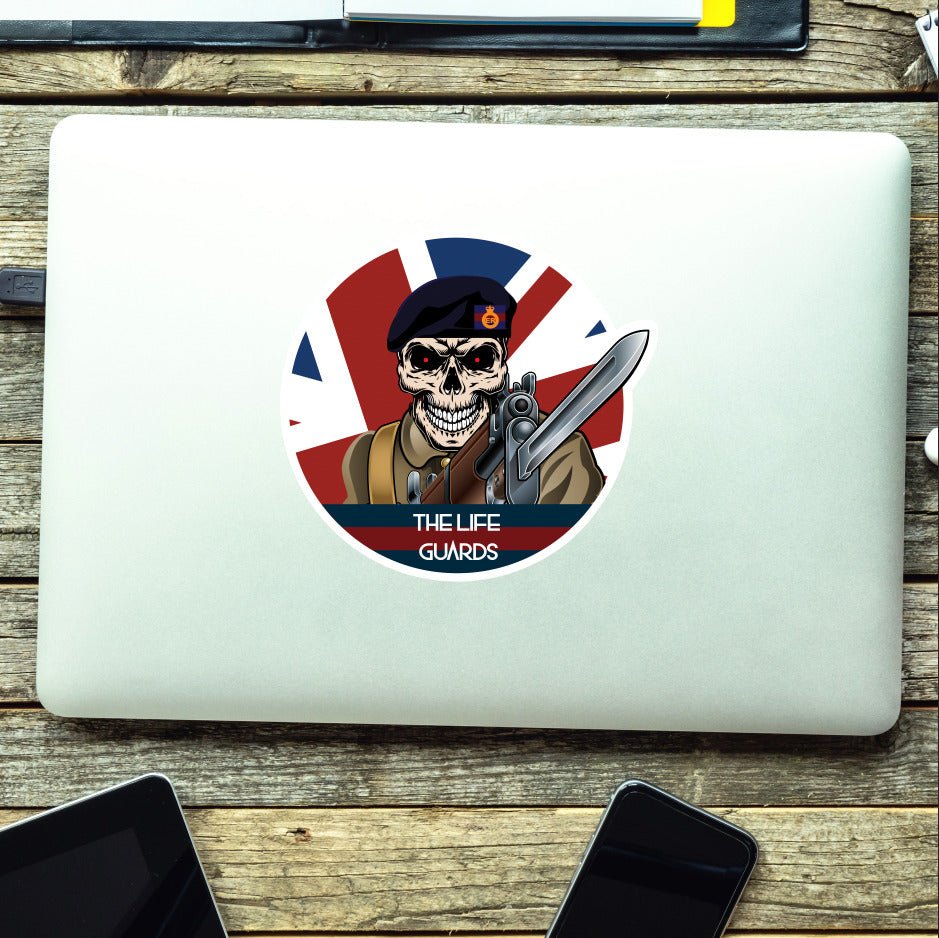 Vinyl Fix Bayonets The Life Guards Sticker redplume