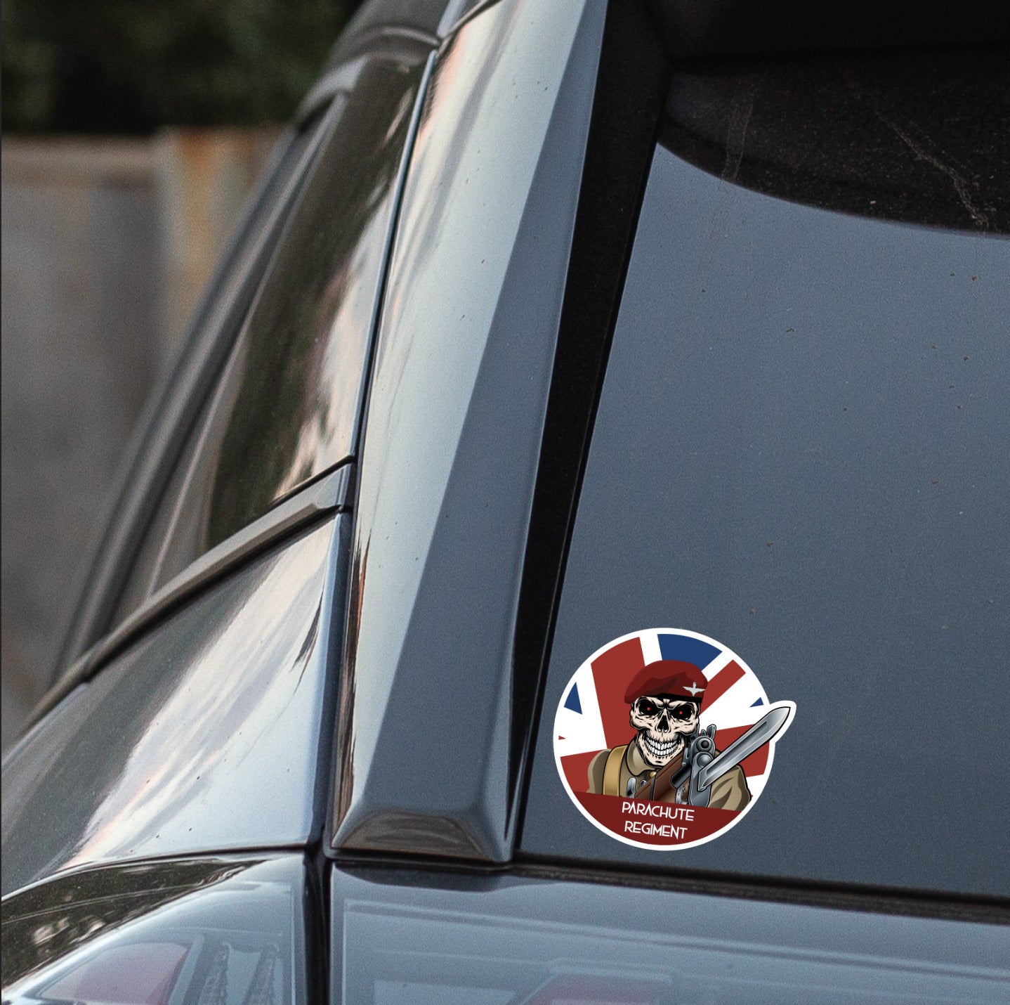 Vinyl Fix Bayonets The Rifles Sticker redplume