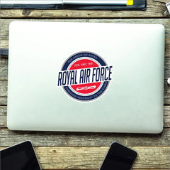 Waterproof Vinyl Decal - Royal Air Force - Retro redplume