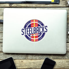 Waterproof Vinyl Decal - Royal Anglian Steelbacks | Retro | UV Laminated redplume