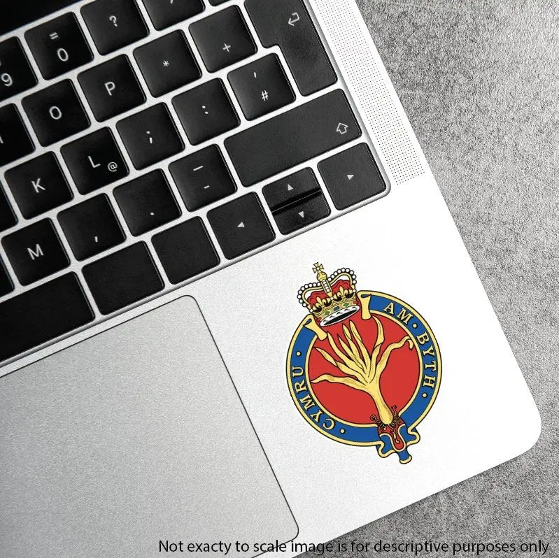 Welsh Guards Waterproof Vinyl Stickers - Official MoD Reseller redplume