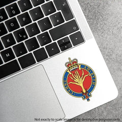Welsh Guards Waterproof Vinyl Stickers - Official MoD Reseller redplume