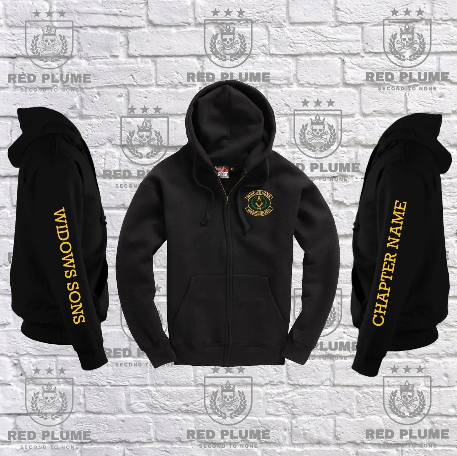 Widows Sons Chapter - Customised Zoodie redplume