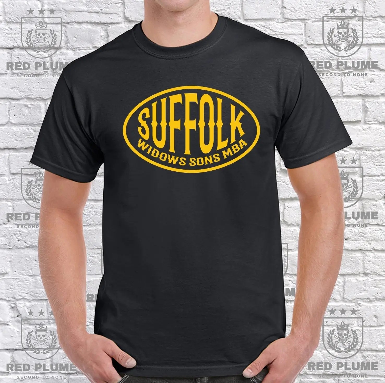 Widows Sons Oval T-Shirt - Suffolk Edition redplume