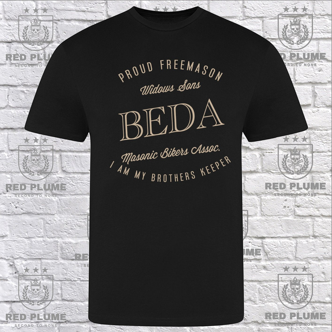 Widows Sons Vintage - BEDA T Shirt redplume