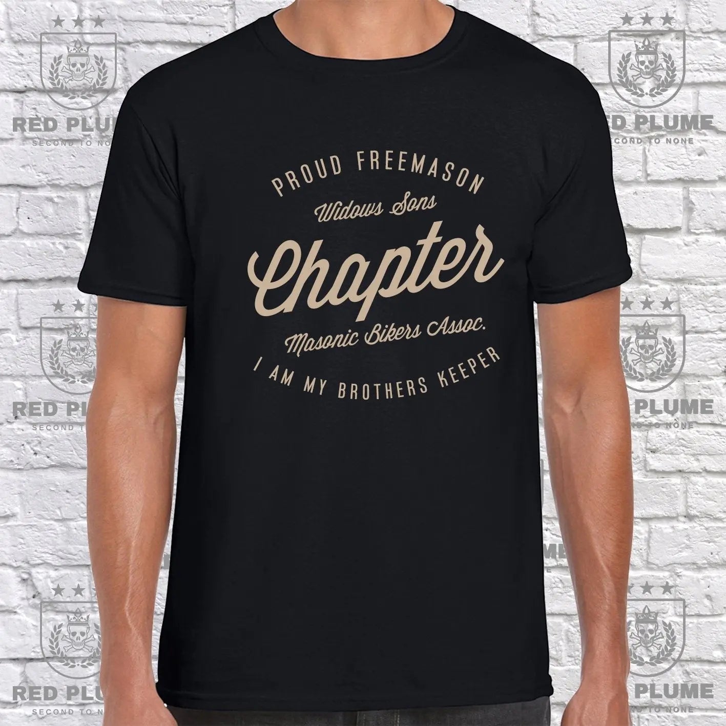 Widows Sons Vintage - Customised T Shirt redplume