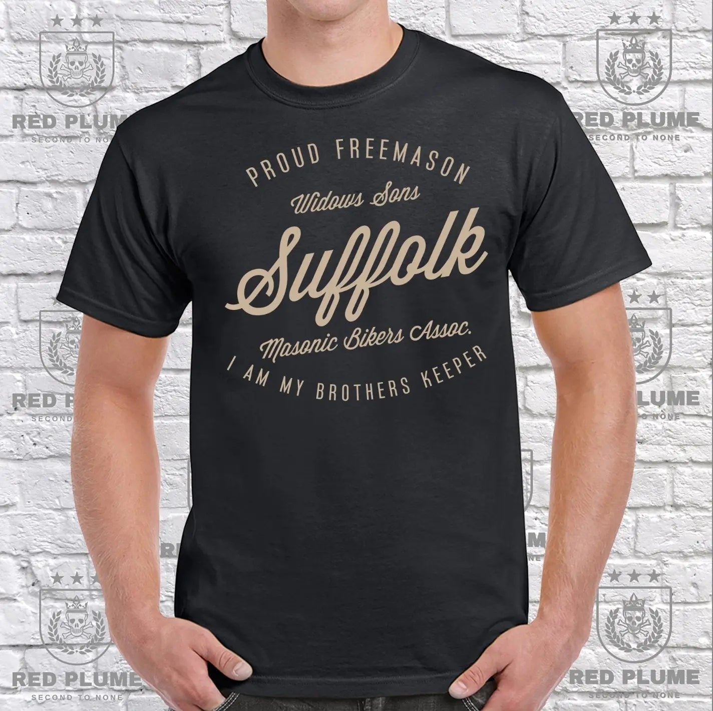 Widows Sons Vintage - Suffolk T Shirt redplume