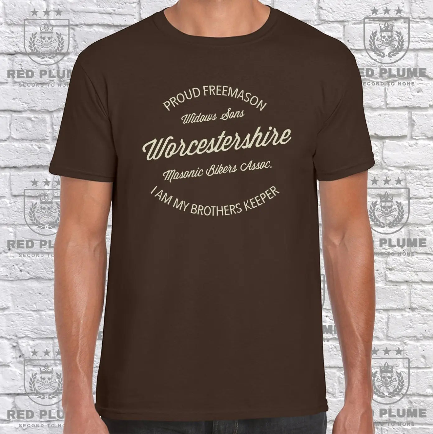 Widows Sons Vintage - Worcestershire T Shirt redplume