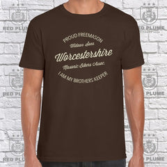 Widows Sons Vintage - Worcestershire T Shirt redplume