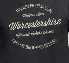 Widows Sons Vintage - Worcestershire T Shirt redplume