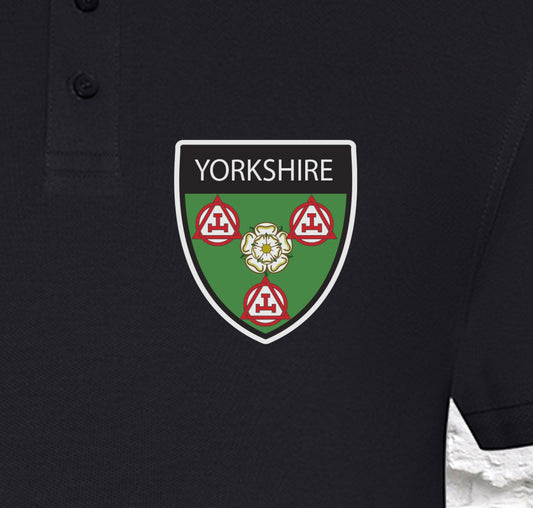Yorkshire Holy Royal Arch Premium Polo Shirt redplume