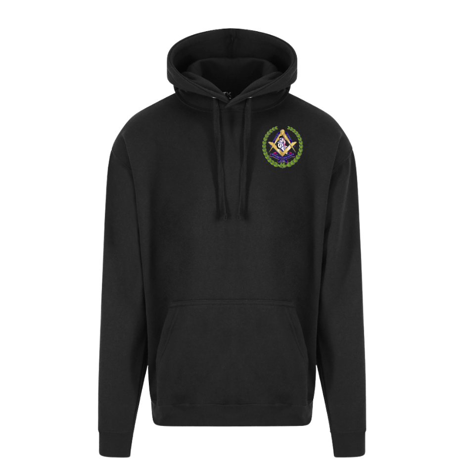 Hampshire and Isle of Wight Motorcyclists Lodge 9939 Hoodie - Red Plume