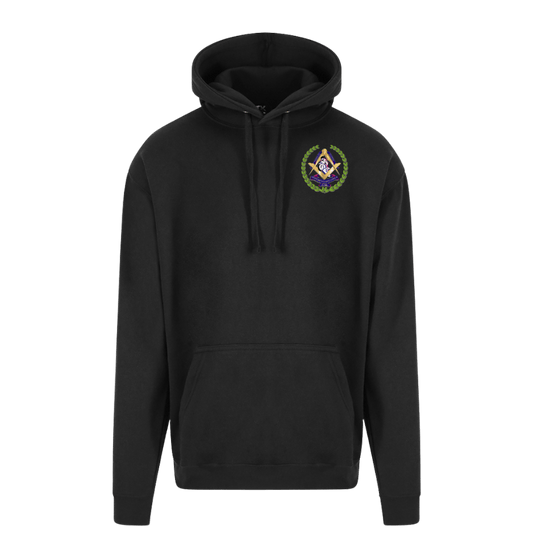 Hampshire and Isle of Wight Motorcyclists Lodge 9939 Hoodie - Red Plume