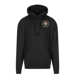 Hampshire and Isle of Wight Motorcyclists Lodge 9939 Hoodie - Red Plume