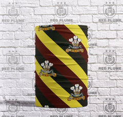 Royal Hussars (PWO) Snood - Red Plume