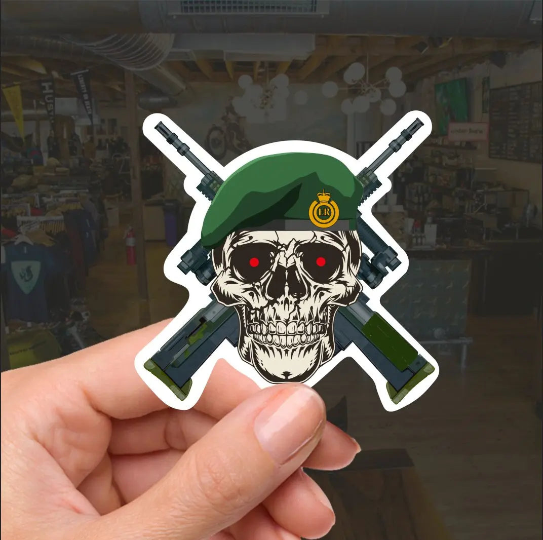 24 Commando Royal Engineers High-Quality Vinyl Sticker - 100mm FREE SHIPPING redplume
