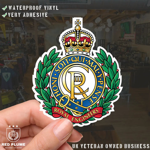 Royal Engineers CR Style  - 6 Best-Selling Waterproof Stickers bundle