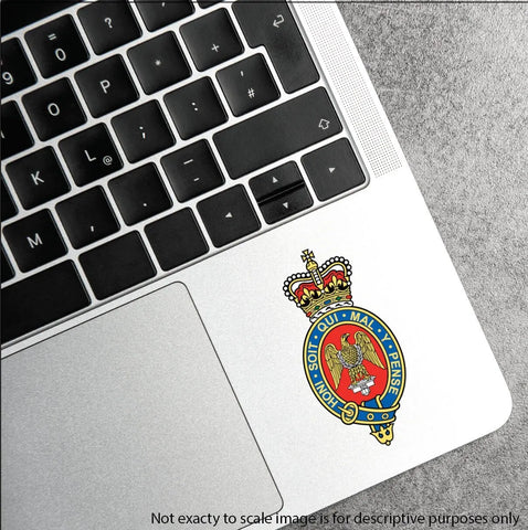 5 x Blues and Royals Vinyl Stickers - 2x 75mm, 3x 50mm - Official MoD Reseller - Red Plume