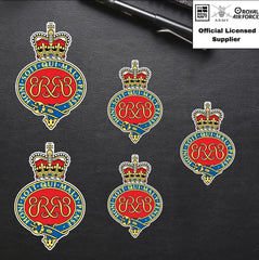 5 x Grenadier Guards Vinyl Stickers - 2x 75mm, 3x 50mm redplume