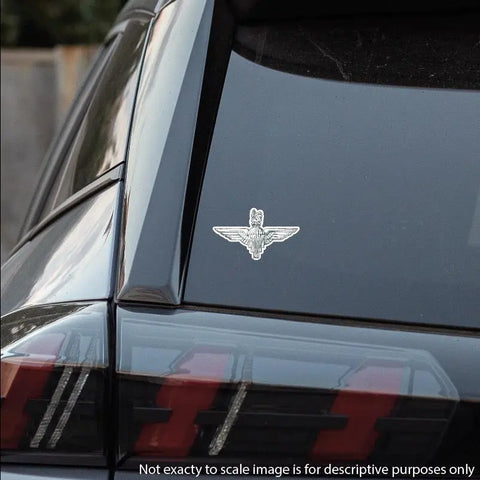 5 x Parachute Regiment Vinyl Stickers - 2x 75mm, 3x 50mm - Official MoD Reseller - Red Plume