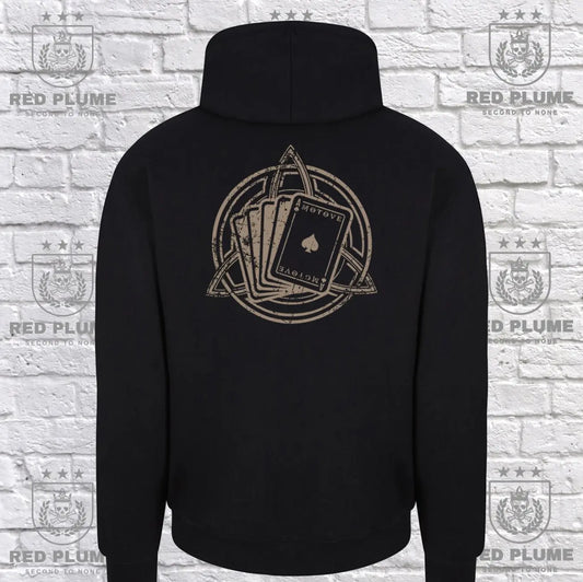Ace of Spades Hoodie Duo - Red Plume