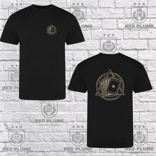 Ace of Spades Tshirt Duo redplume