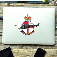 Air Fleet Arm 825 Squadron Badge Vinyl Sticker - Wildcat redplume
