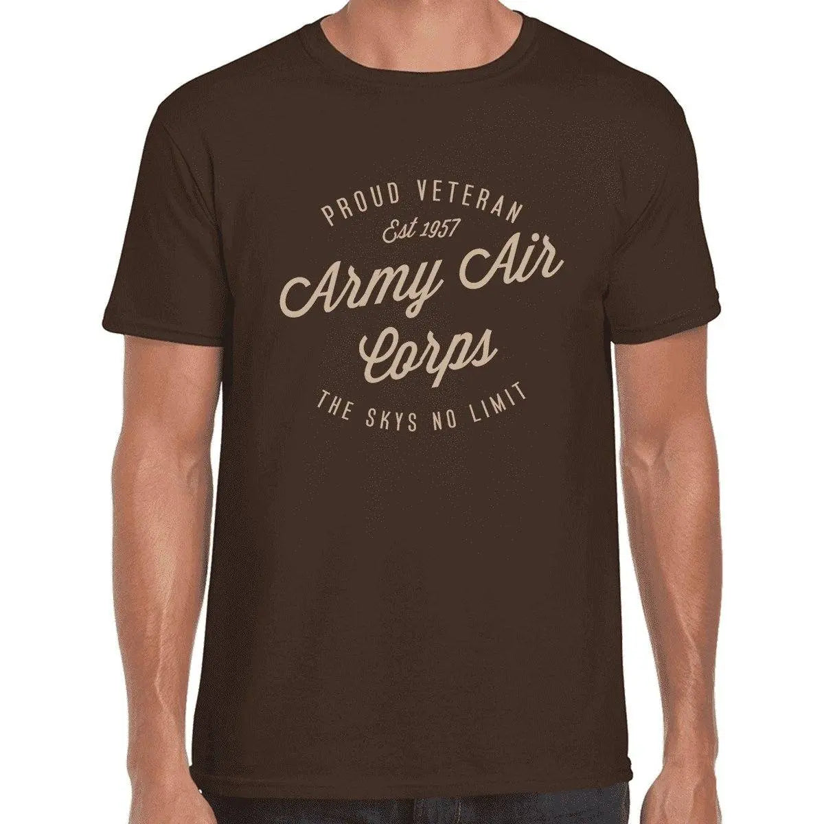 Army Air Corps Vintage T Shirt redplume